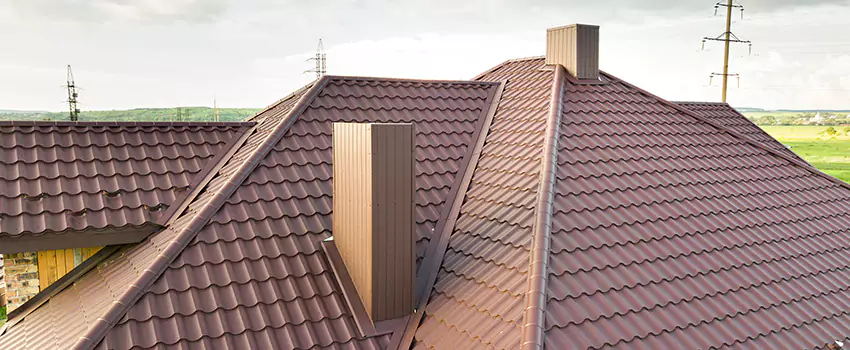 Residential Chimney Flashing Restoration in New Britain, CT