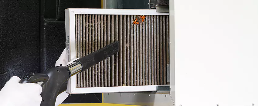 Clogged Air Duct Cleaning Process in New Britain, CT