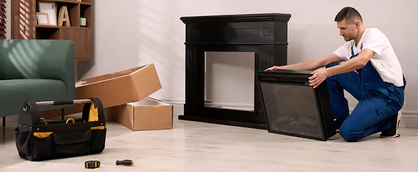 Old Rusted Metal Fireplace Repair And Replacement in New Britain, CT
